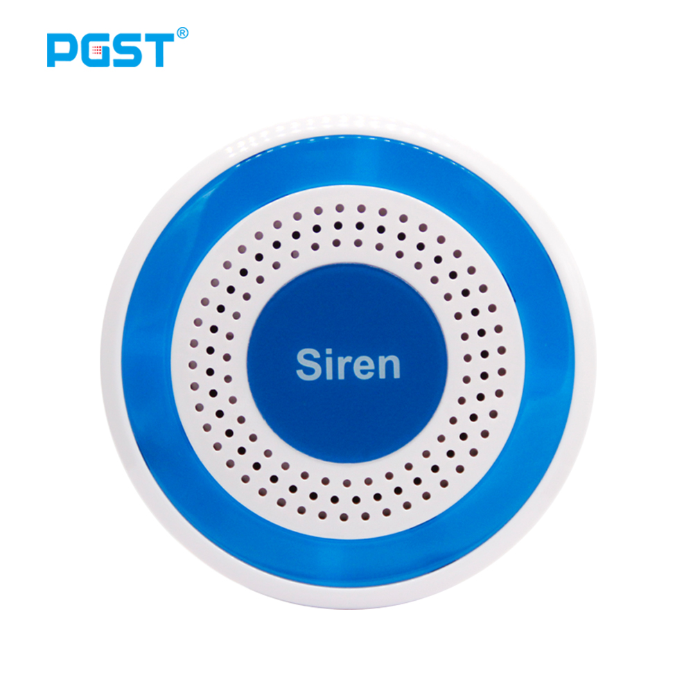 Sim Gsm Alarm - PGST 433Mhz ในร่มไร้สายไซเรนอัปเดตสําหรับ Home Security Alarm
