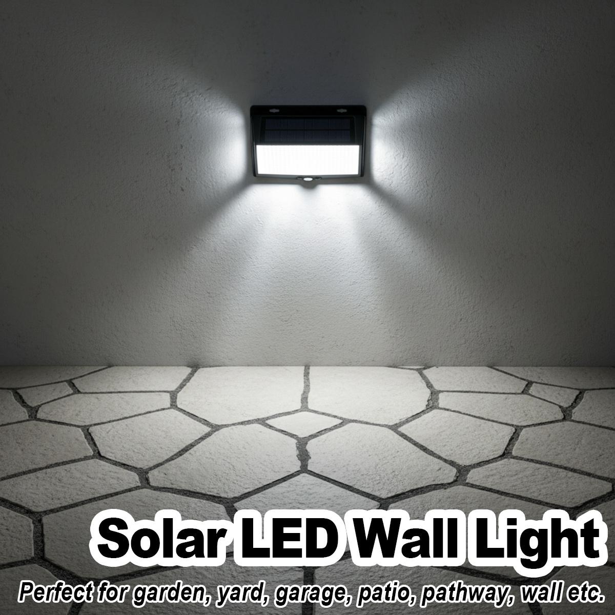 Home Security Flood Lights - ไฟติดผนัง LED 3 ด้าน เปิด-ปิดอัตโนมัติ ตั้งแต่พลบค่ำถึงรุ่งเช้า