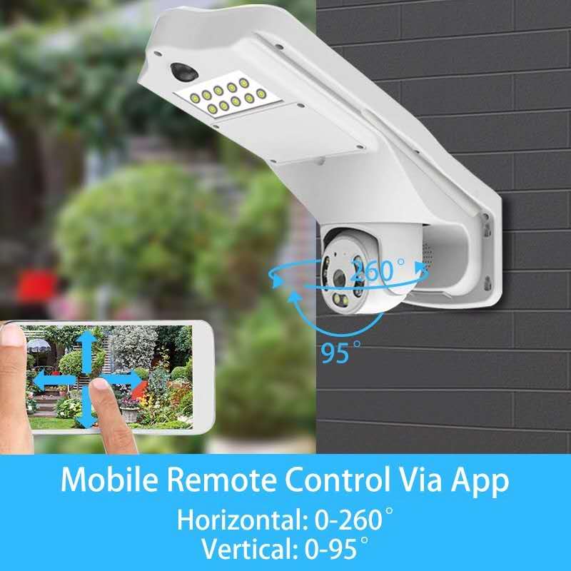Home Security Flood Lights - กล้องวงจรปิด 2MP 1080P V380Pro พร้อมไฟส่องสว่างสำหรับลานบ้าน กล้อง
