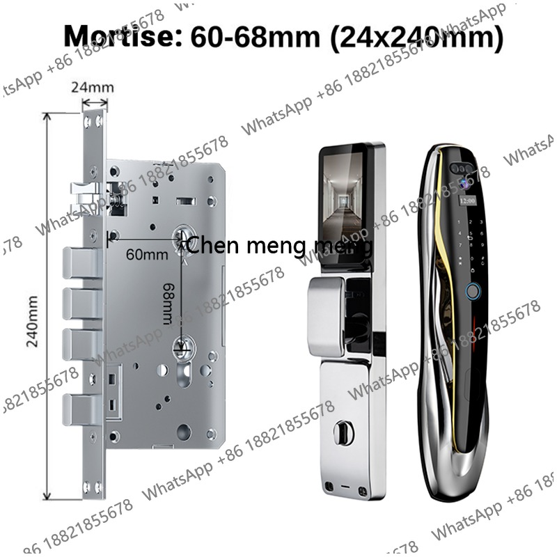 กลอนประตูบ้านอัจฉริยะพร้อมระบบ - Home Security Front Door Camera บทวิจารณ์และราคา