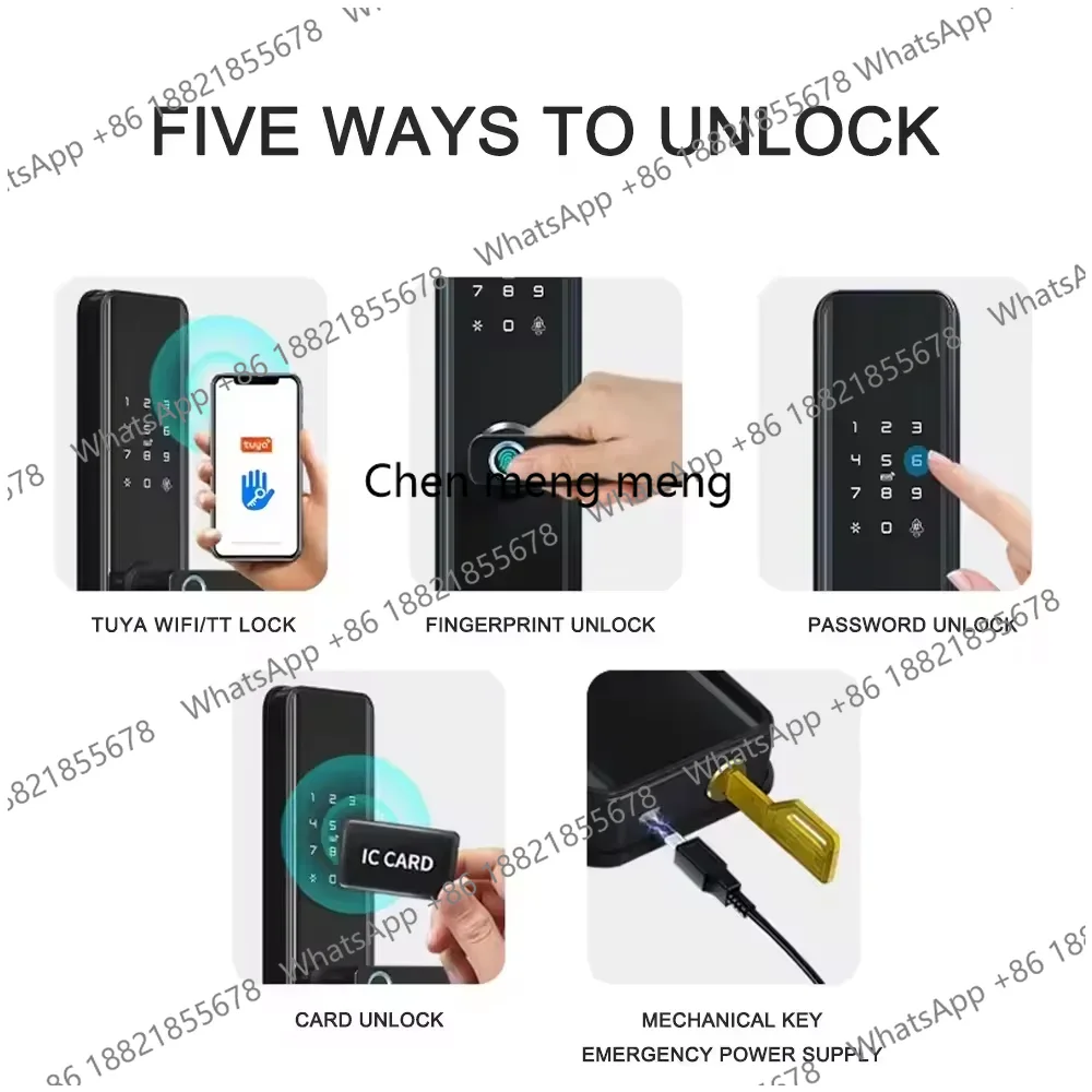 ระบบล็อคประตูอัจฉริยะแบบใช้ลาย - Home Security Battery Replacement บทวิจารณ์และราคา