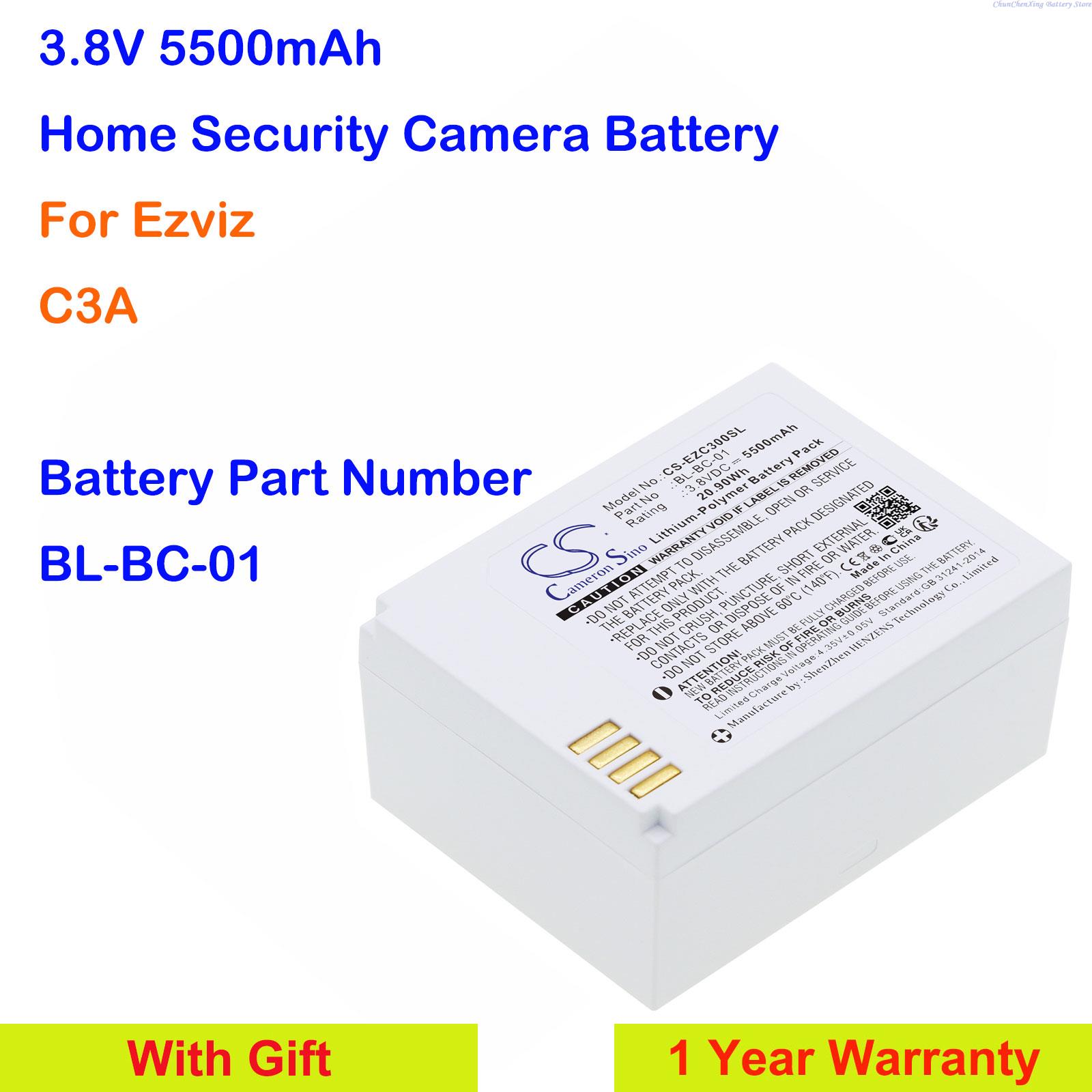 Cameron Sino 3.8V 5500mAh Home - Home Security Battery Replacement บทวิจารณ์และราคา