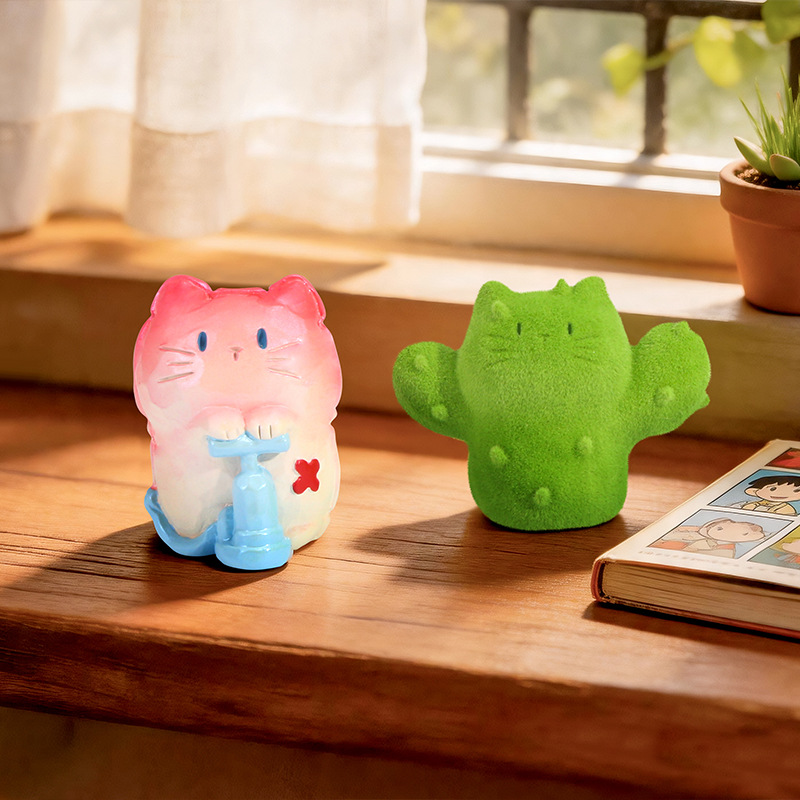 ฟิกเกอร์แมวน่ารักในกล่องสุ่ม ข - Home Security Box บทวิจารณ์และราคา