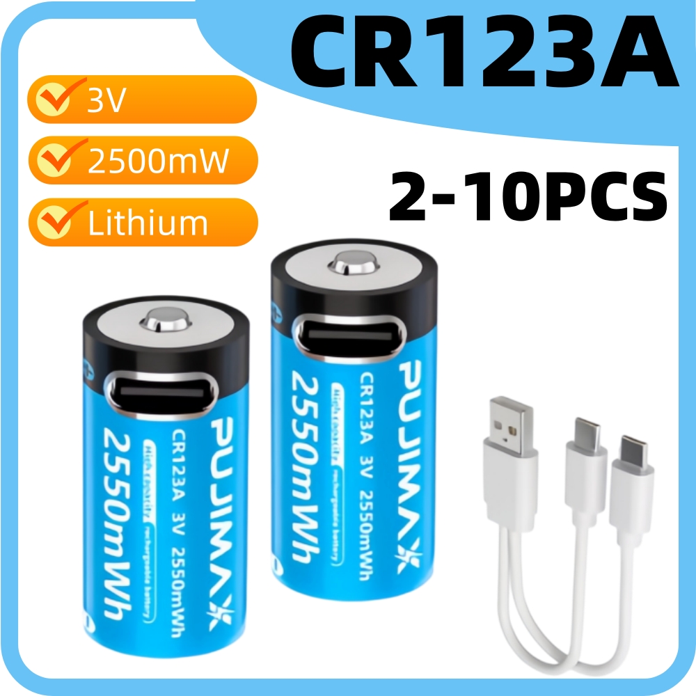แบตเตอรี่ลิเธียมแบบชาร์จได้ CR - Home Security Battery Replacement บทวิจารณ์และราคา
