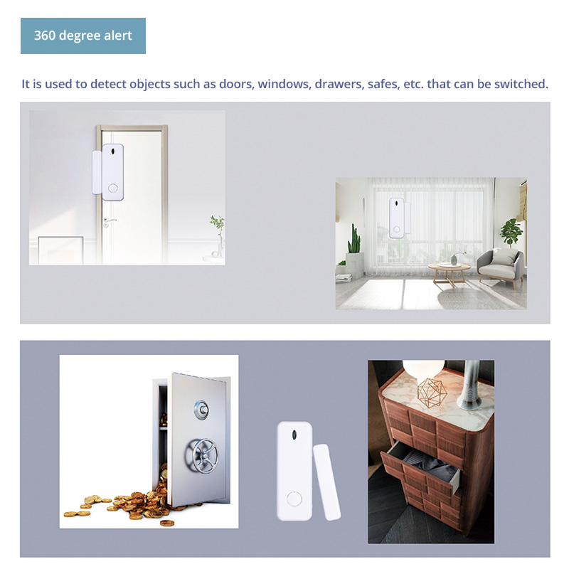 D10 เซ็นเซอร์ประตูหน้าต่างนาฬิ - Sim Gsm Alarm บทวิจารณ์และราคา