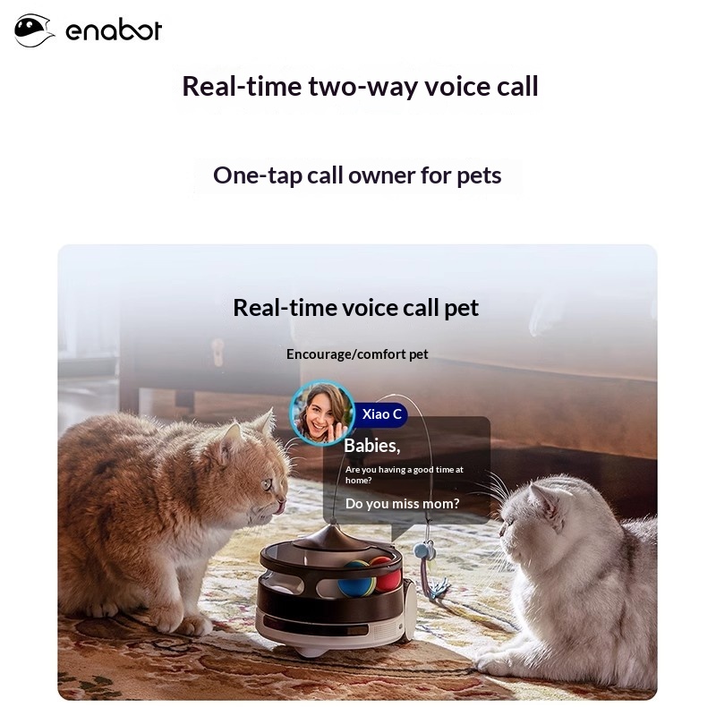 เอนาบอท โรล่า เพ็ทพาล หุ่นยนต์ - Home Security Robot บทวิจารณ์และราคา