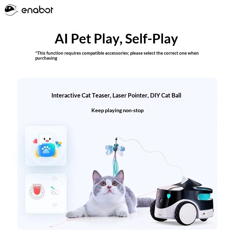 เอนาบอท โรล่า เพ็ทพาล หุ่นยนต์ - Home Security Robot บทวิจารณ์และราคา