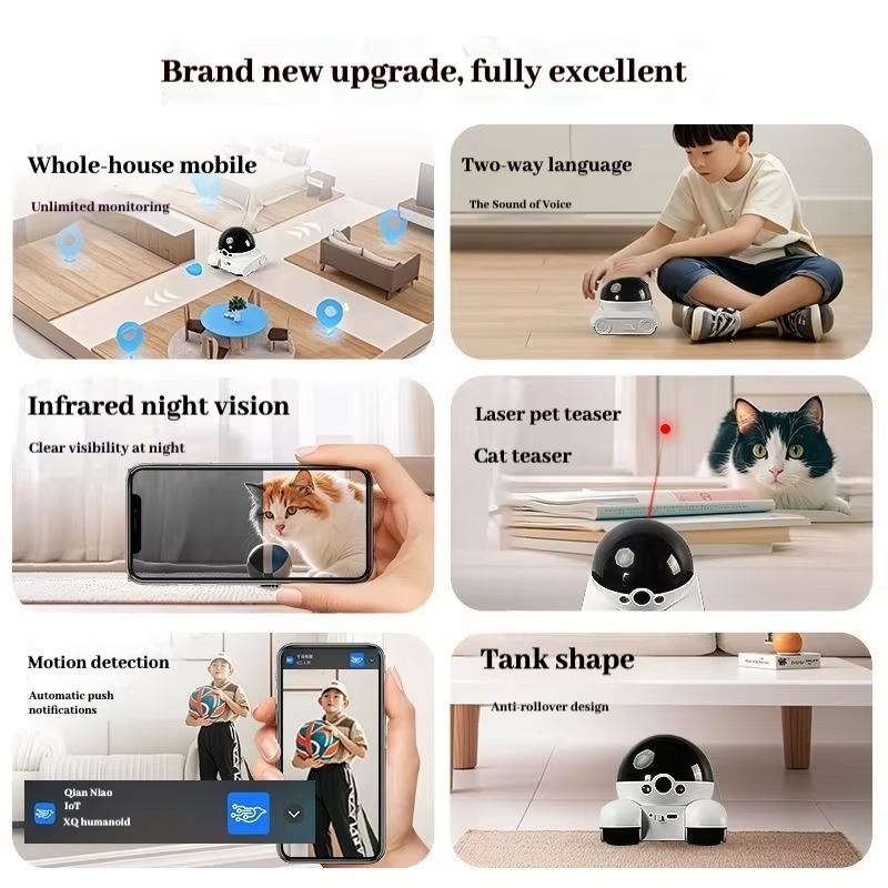 กล้องวงจรปิดอัจฉริยะสำหรับสัตว - Home Security Robots บทวิจารณ์และราคา