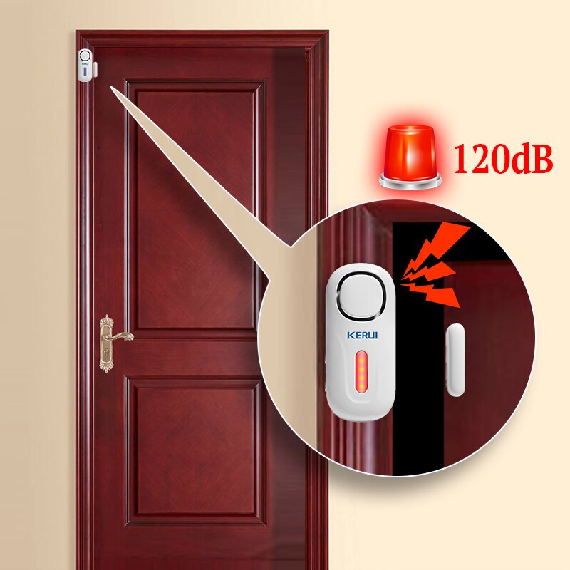 KERUI 120DB ไร้สายประตู/หน้าต่ - Sim Gsm Alarm บทวิจารณ์และราคา
