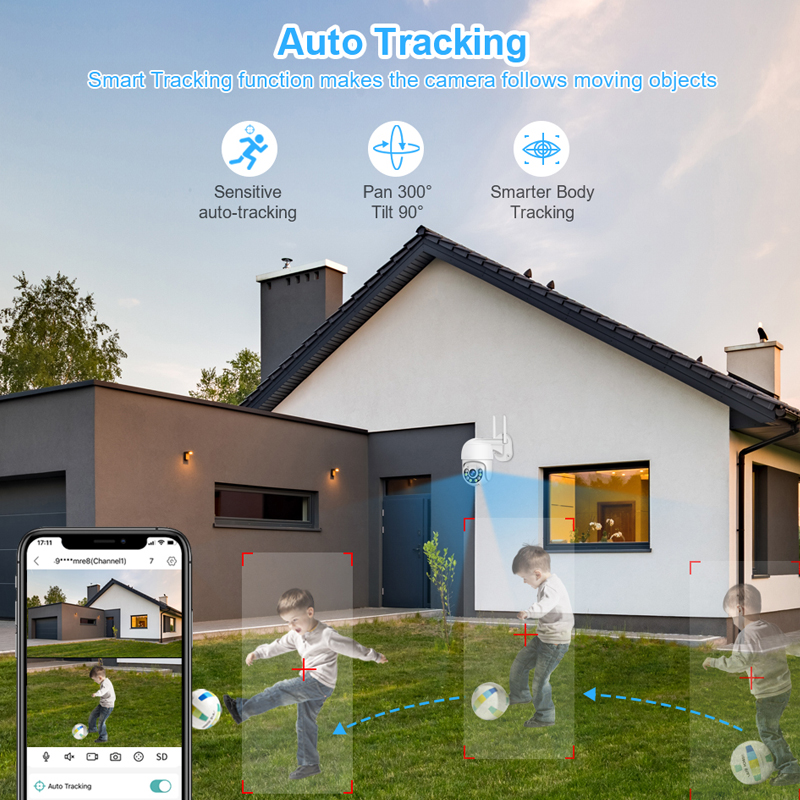 สมาร์ 3MP กล้องวงจรปิดไร้สายระ - Sim Gsm Alarm บทวิจารณ์และราคา