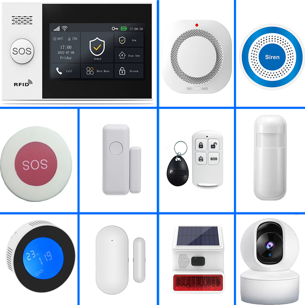 PGST 4G Tuya ระบบเตือนภัยบ้านอ - Sim Gsm Alarm บทวิจารณ์และราคา