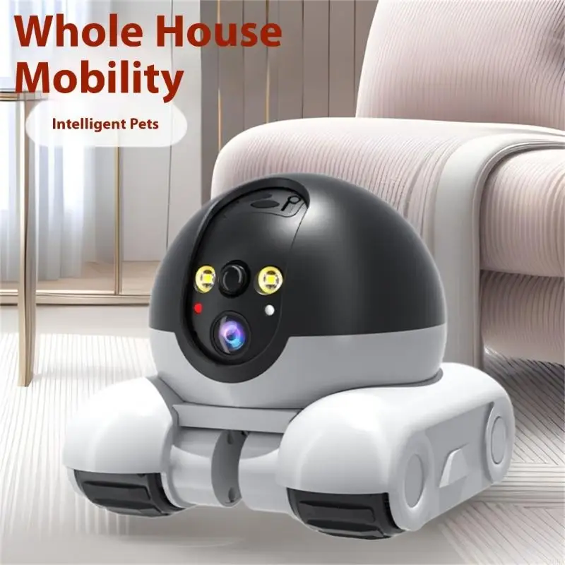 กล้องสัตว์เลี้ยงหมุน 360 องศาพ - Home Security Robots บทวิจารณ์และราคา
