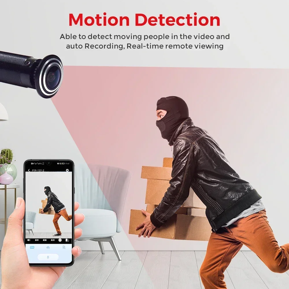 กล้อง PEGATISAN 3MP Wifi Tuya  - Home Security Front Door Camera บทวิจารณ์และราคา